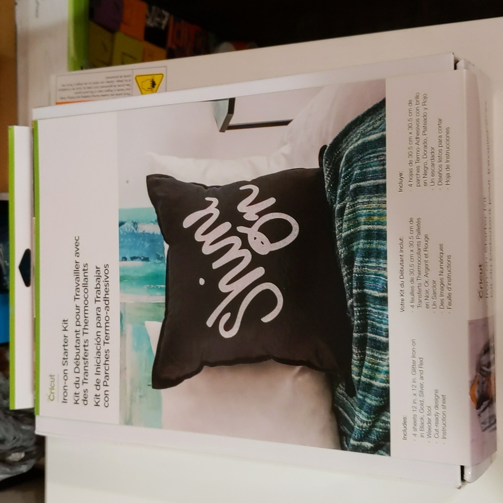 Cricut iron on starter kit